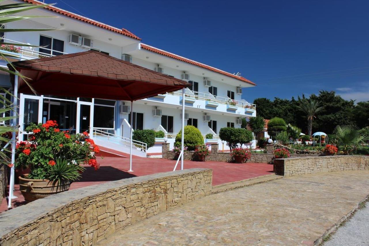 Hotel Asteria Ágios Kírykos Buitenkant foto