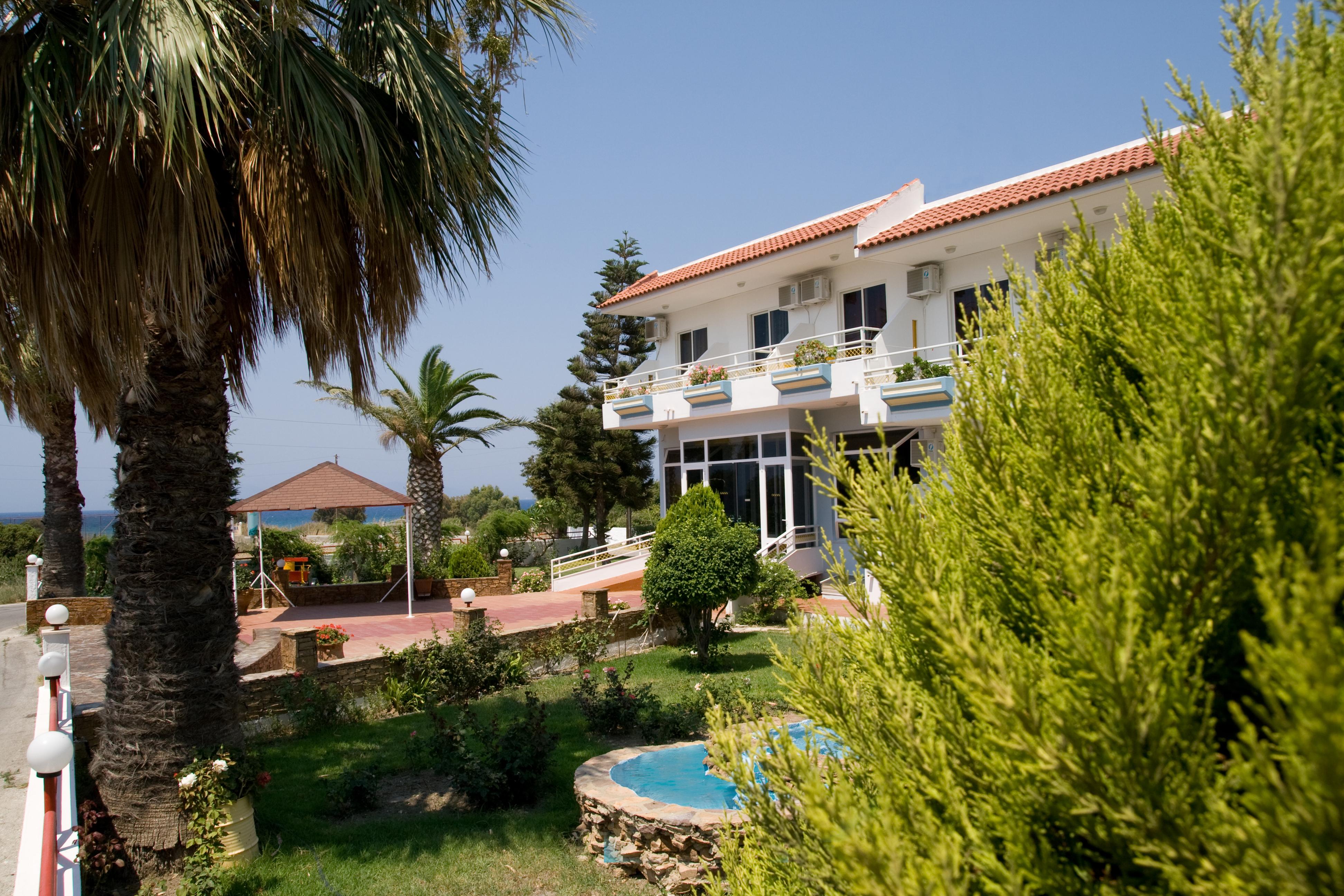 Hotel Asteria Ágios Kírykos Buitenkant foto